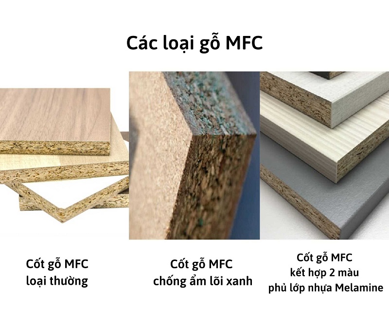 Các loại gỗ MFC
