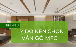 Lý do nên chọn ván Gỗ MFC