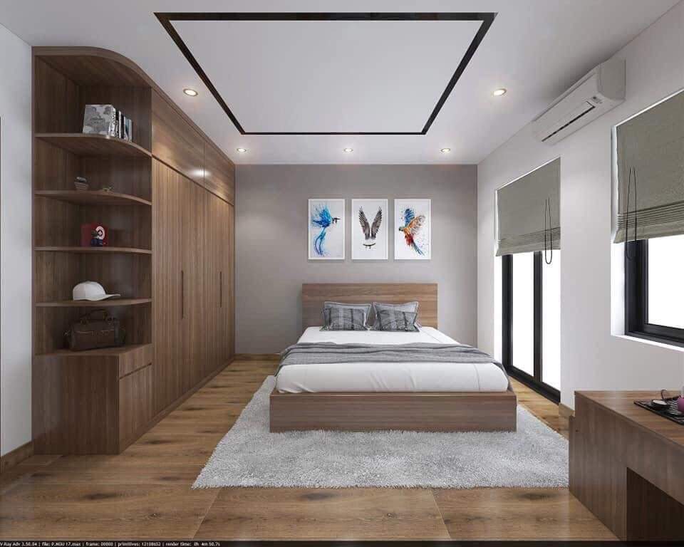 Phòng ngủ gỗ MDF lõi xanh