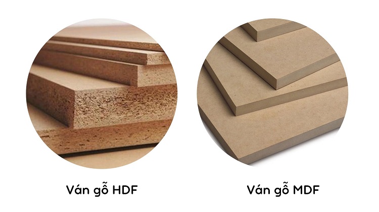 So sánh gỗ HDF và MDF