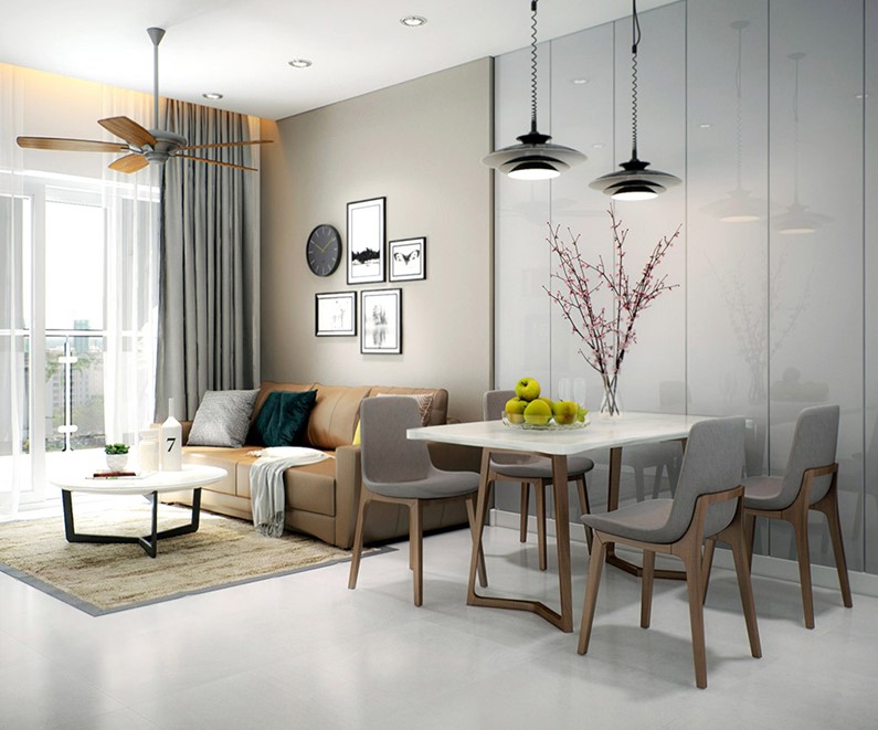Lựa chọn nội thất phù hợp với không gian nhà 