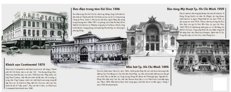 Các kiến trúc mang phong cách Đông Dương ở Hồ Chí Minh