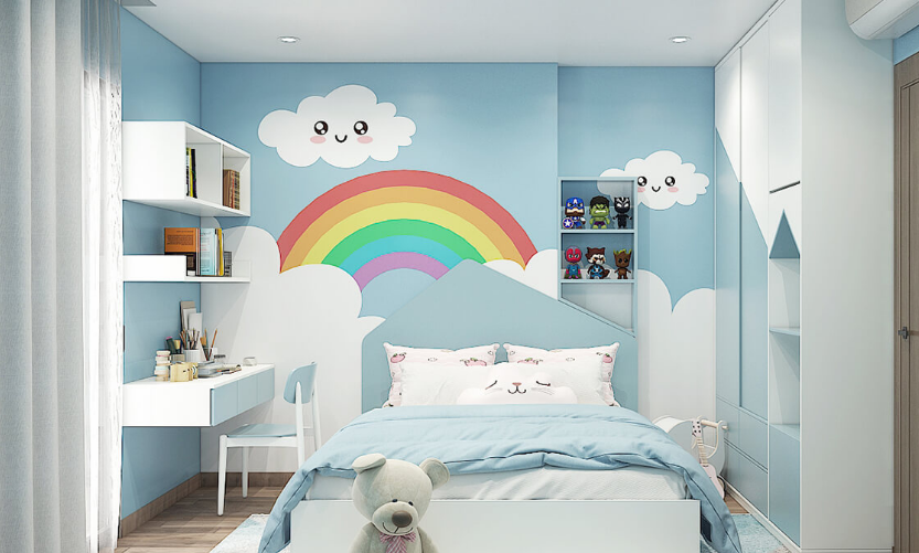 Thiết kế phòng ngủ phụ cho trẻ phù hợp với sở thích, độ tuổi