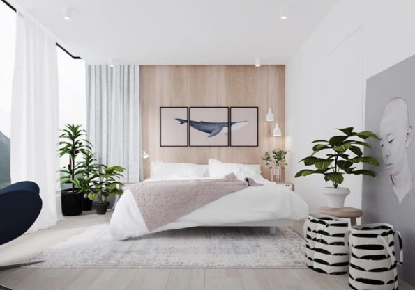 Lưu ý cách bố trí nội thất trong phòng ngủ để không gian rộng rãi